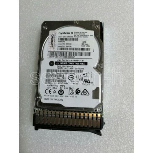 Dell 00WG701 00WG702 1.2TB 10K 12Gbps SAS 2.5 Hard Drive HDD