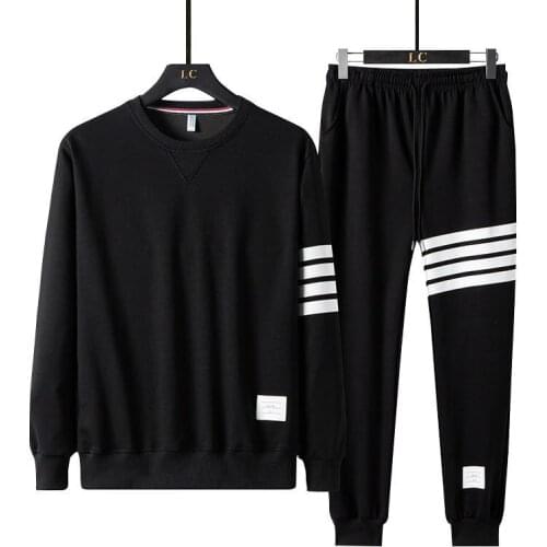 2020 Brand Autumn Winter Men Sets Pants Clothing Sweatsuit Fashion Clothes Trousers Sportswear Swearpants Tracksuits Long Sleeve