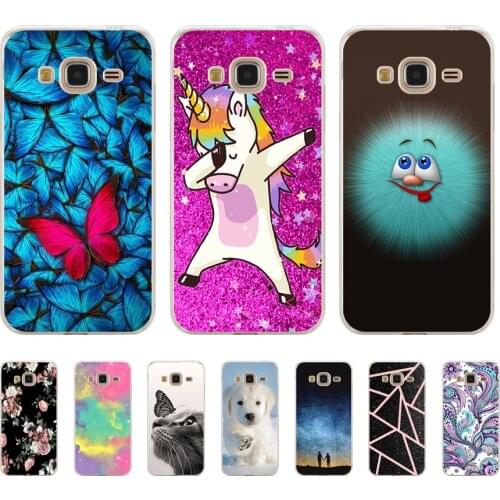 Soft Case For Silicone Back Cover For Cute Phone Cases Cover Bumper for Samsung Galaxy j1 j3 j5 2016 2017 j6 Plus 2018 case