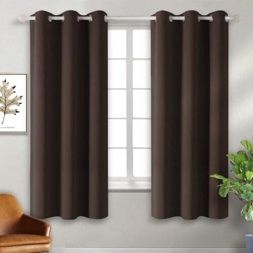 New Color Blackout Fabric,Blackout Window Curtain High Shading Solid Color For Living Room And Bedding Room