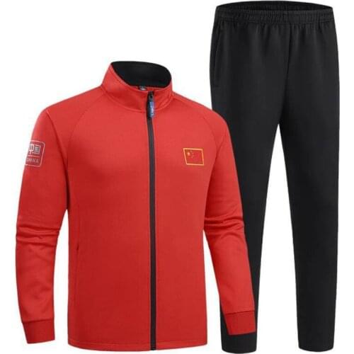 New listing Casual Tracksuit various occasions Mens sports suit Jacket+Pants Tracksuit Breathability Mens Sportswear