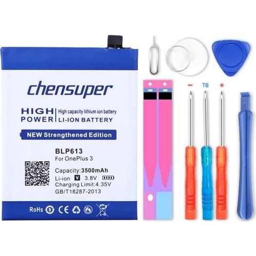NEW chensuper 3500mAh BLP613 Battery for OnePlus 3 One Plus 3 Battery