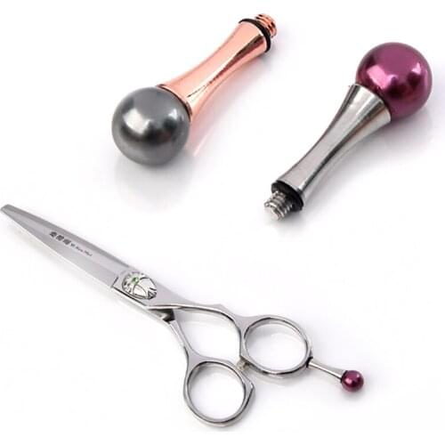 Professional Barber 10 pieces/lot Removable Scissors Tang Tail Nail Clavo De Cola Hairdresser Shear Scissor Parts M:2.5*0.5mm