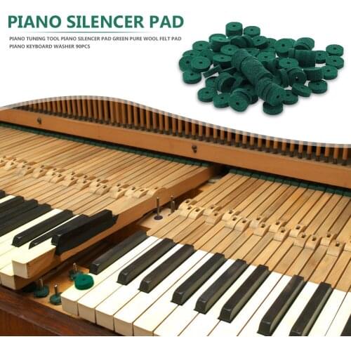 90pcs/set Piano Washers High Quality Piano Tool Hitch Pin Keyboard Tuning Felt Ring Pad Tool Piano Repair Parts Accessory