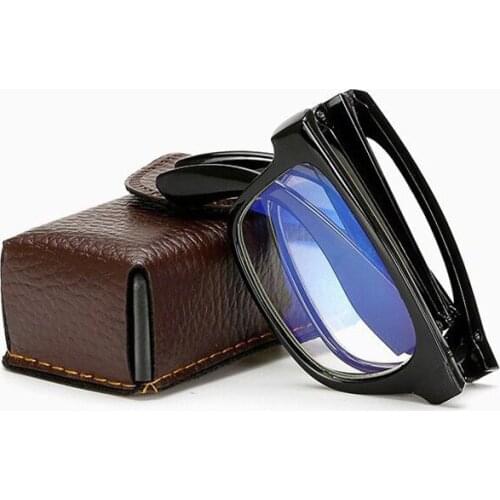 Folding glasses with intelligent zoom of 100-400 degrees can be used for the glasses of the elderly to prevent blue light