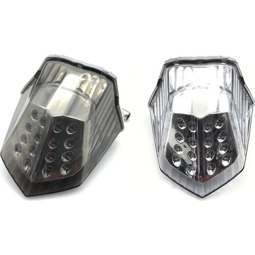 Motorcycle LED Tail Lights Brake Rear Turn Signals Integrated Light for YAMAHA XJ6 FZ6 Diversion 600 2009 - 2014