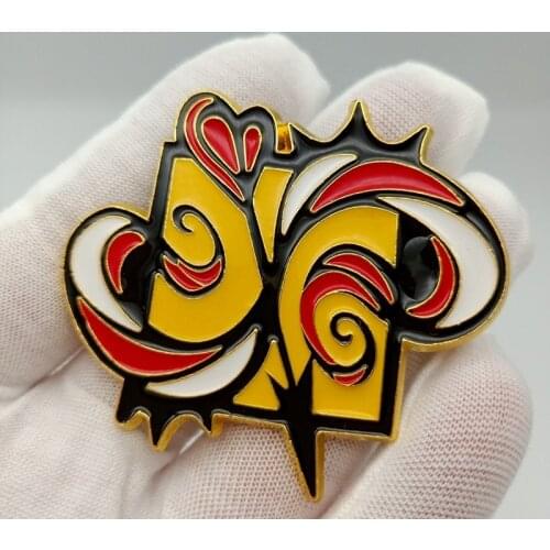 Japan Anime SK8 The Infinity Brooch Cosplay Badge Metal Logo Pin Gift