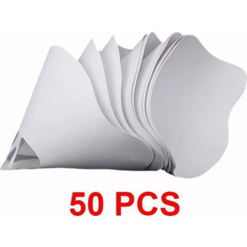 3D Printer Paper Filter 50Pcs LCD Photocuring Consumables UV Resin Accessories Thicker Paper Funnel for Wanhao Anycubic Elegoo