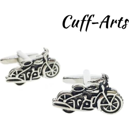 Cufflinks for Men Motorbike Cufflinks High Quality Gift Men Jewelry Gemelos Gemelli Spinki by Cuffarts C10486