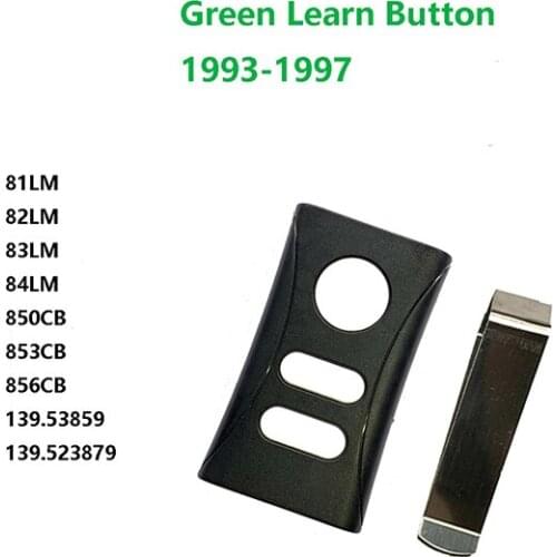 For 81LM 82LM Green learning button Remote Door Control 390MHz