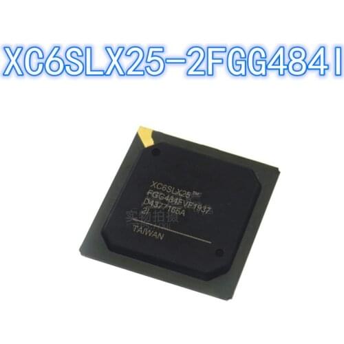 1PCS Original XC6SLX25-2FGG484I BGA-484 XC6SLX25 BGA484 Embedded-FPGA (Field Programmable Gate Array)