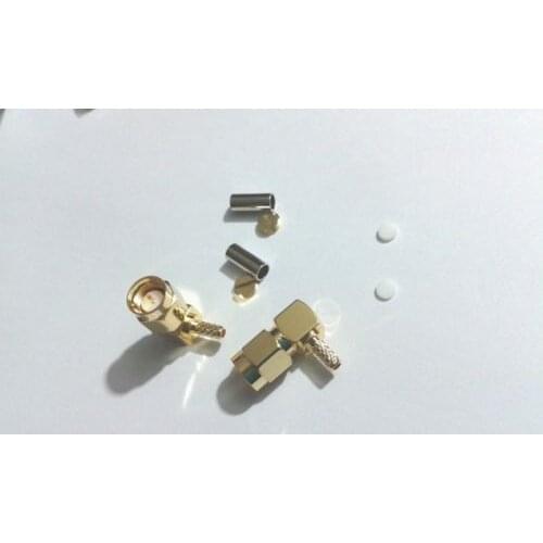 1000PCS SMA Male Plug Connector Crimp With For RG316,RG174,LMR100 Selling