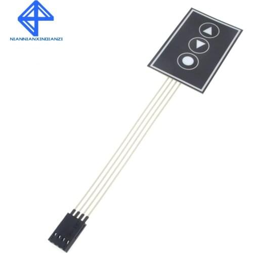 1x3 Matrix Array Membrane Switch Monitor Keyboard Keypad Control Panel 1*3 36*55mm