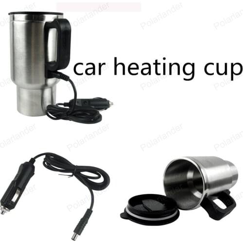 2016 heating wonderful accessory stainless steel liner cup hot water heating Cup car cigarette lighter power plus electric mug