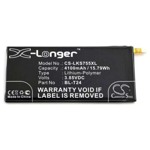 Cameron Sino 4100mAh battery for LG H700 K212 K220 K220ds K220dsK K220dsZ K220Y K220Z K450 LS755 LV9 X Calibur US610 US701 V9