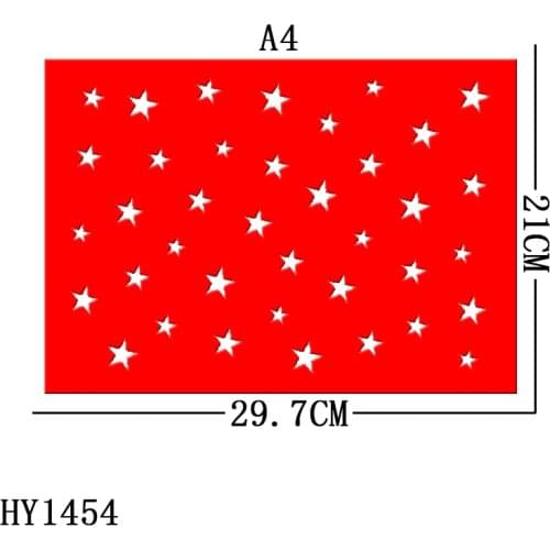 The Starry Sky Background Cutting Dies Wooden Dies Suitable for Common Die Cutting Machines on the Market