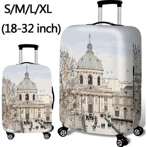 Elastic Luggage Protective Cover Trolley Case Cover Travel Dustproof Elastic Cover Bag 18-32 Inch Thick Wear-resistant