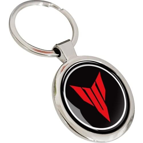 Chrome Motorcycle Keychain Key Ring Case for Yamaha MT01 MT03 MT07 MT09 MT10 MT125