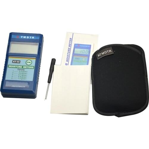 Wood Moisture Meter Digital Portable Mini Size Timber Moisture Meter Tree Humity 2%~90% Resolution: 1% KT-50
