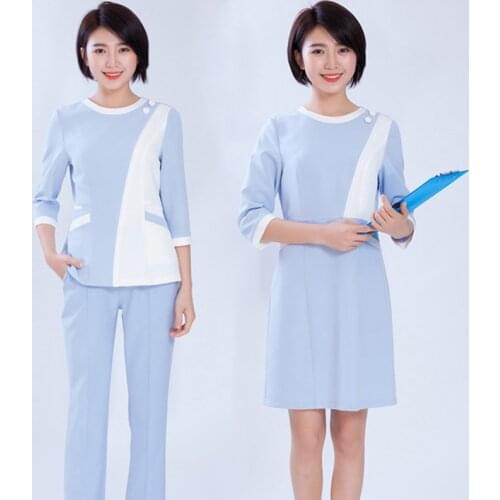 Cosmetology SalonWork Clothes Beautician Uniform Salon Clothing Hairdresser Nail Tech Uniform