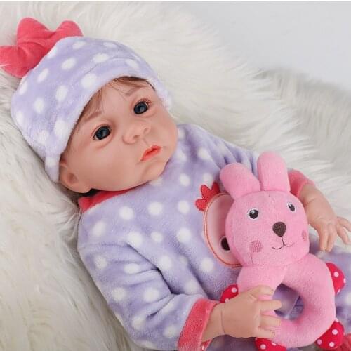 Hoomai 20Inch Reborn Babies Doll Realistic Lovely Bebe Reborn Toodler Bath Toy For Kids Birthday Christmas Gifts