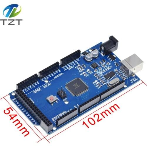MEGA2560 Mega 2560 R3 REV3 ATmega2560-16AU CH340G Board ON USB Cable compatible for arduino No USB line