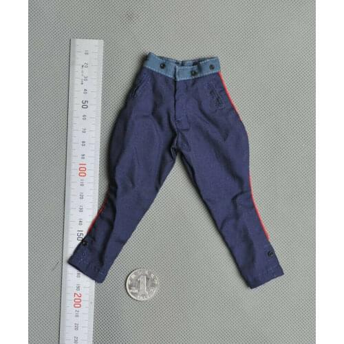 1:6 Scale World War II Soviet Blue Breeches Model for 12" Male Action