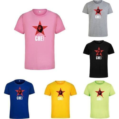Hero Che Guevara Star Mens T-shirt Casual Short Sleeve Round Neck Tops Tee Gift