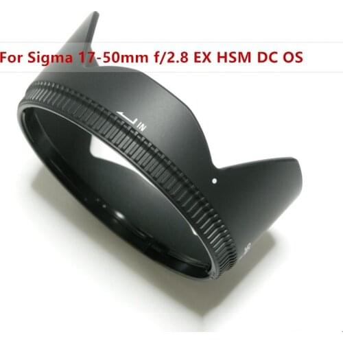New Original 77mm Lens Hood LH825-03 For Sigma 24mm f/1.8 EX DG MACRO , 28mm f/1.8 EX DG MACRO , 17-50mm f/2.8 EX HSM DC OS