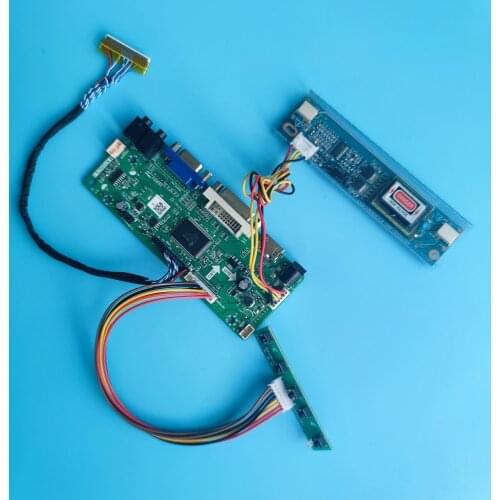 Work for LM190E08-TLJ1/TLJ7/TLJ4/TLJ2/TLK1/TLM1 19" 30pin 1280x1024 2 lamps Screen Controller board LVDS DVI VGA Signal Panel