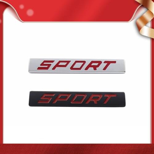 Premium SPORT Edition for BWM Opel Toyota Honda Nissan SPORT car Engine Hood Fender trunk Tail Rear Decal Emblem Badge Sticker