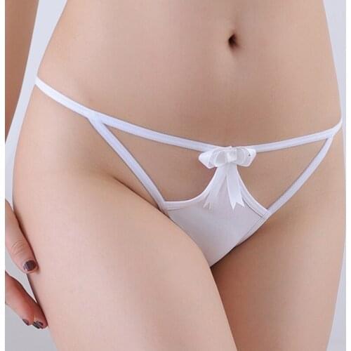 6PC Women Sexy Bikini Female Hollow Panties Women Low Waist Thongs Mesh Underwear G-Strings Cute Panti XS-XXL 1616P6