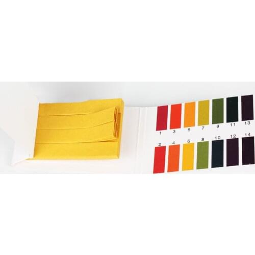 High-precision Aquarium PH Test Paper Test Fish Tank PH PH Water Quality Inspection Test 1 Sheet With Color Plate