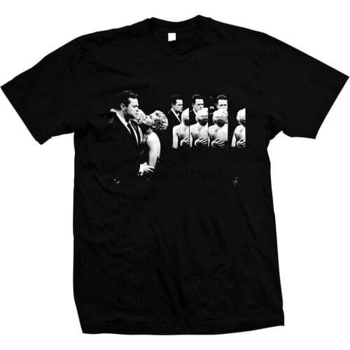 The Lady From Shanghai Orson Welles Pre shrunk hand silk screened 100% cotton t shirt