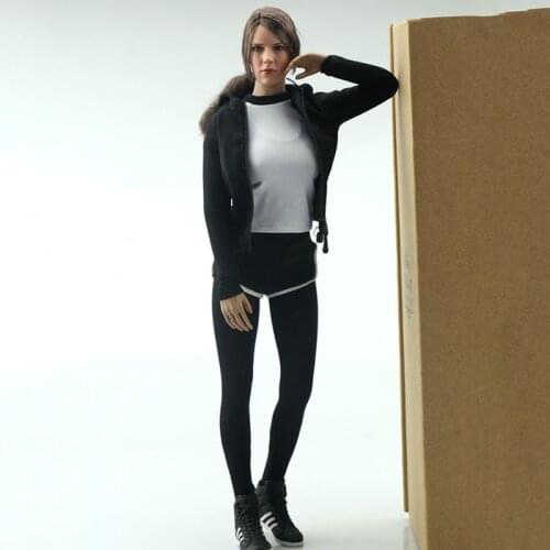 1/6 Scale female Casual sportswear Suit FA007 clothes yoga clothing Womens fitness clothes model For 12" doll Body Accessory