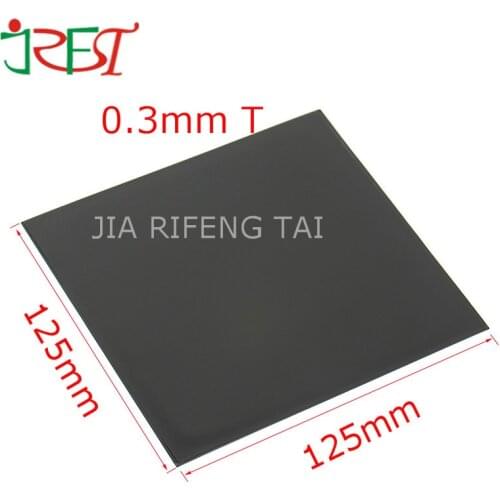 0.3mm x 125mm x 125mm 13.56 MHz Wave Absorber Anti-Interference NFC Ferrite Sheet With Permeability 150 u
