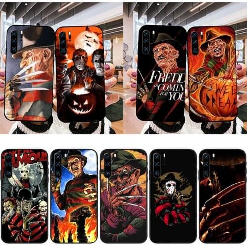 XSPING Freddy Kruger Horror Movie Art Phone Case For Huawei MATE P30 40 PRO LITE Honor 20 30 V30 Y5 6 8 9