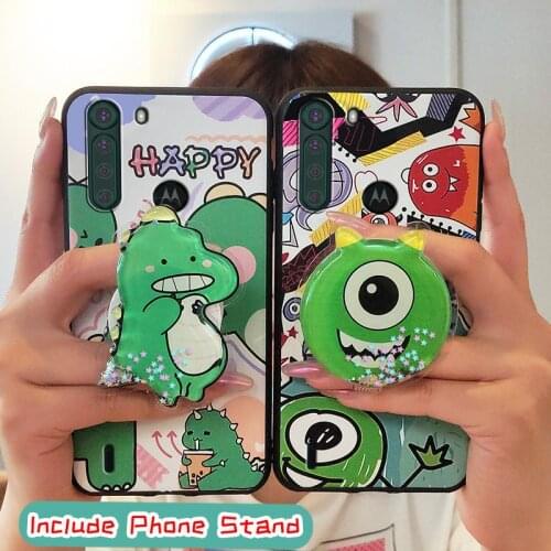 For Woman drift sand Phone Case For MOTO One Fusion Cute Durable Dirt-resistant TPU foothold