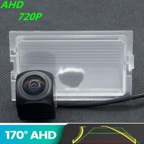 AHD 720P TrajectoryFisheye Car Rear View Camera For Land Rover Freelander 1 2 2006~2011 Discovery 2 LR3 Reverse Vehicle Camera