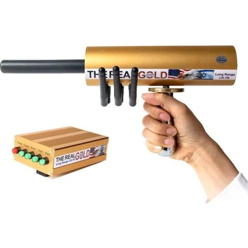 The Real AKS Gold Long Range Metal Detector 3D Gold Detector Rechargeable with 6 Antennas for Gold Silver Finder