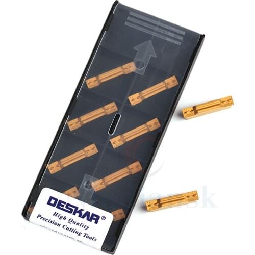 10PCS carbide insert MGMN200-G MGMN250-G MGMN300-M MGMN400-M MGMN500-M LF9018 CNC Lathe Grooving Inserts,for MGEHR MGIVR Holder