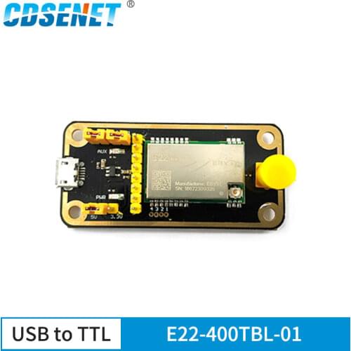 SX1268 LoRa Module 433M 5km Long Range USB Test Board Kits E22-400TBL-01 LoRa 433MHz rf Transceiver Modules for E22-400T22S