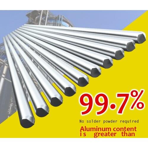 New 5PCS Low Temperature Aluminum Welding Wire Flux Cored 2.0mm*230mm Al-Mg Soldering Rod No Need Solder Powder