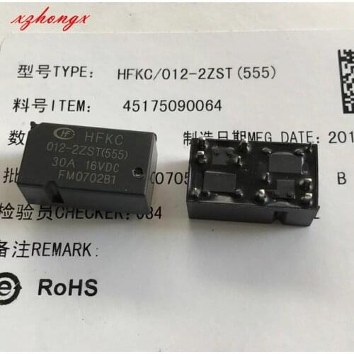 New HFKC-012-2ZST HFKC-012-2ZSPT automotive relay 10 pin