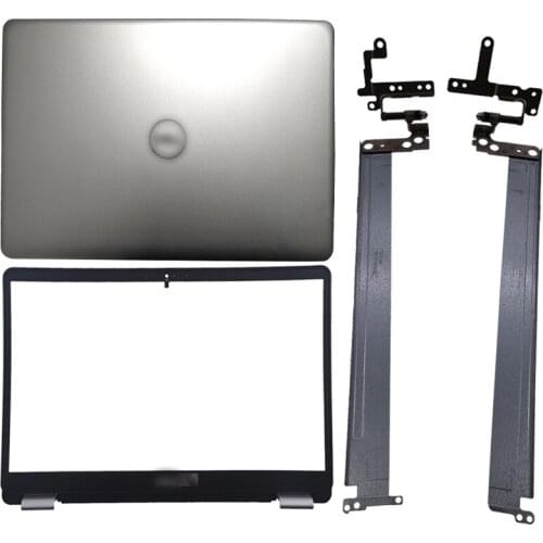 NEW For DELL Inspiron 15 5584 Silver Notebook Computer Case Laptop LCD Back Cover/Front Bezel/Hinges/Palmrest/Bottom Case