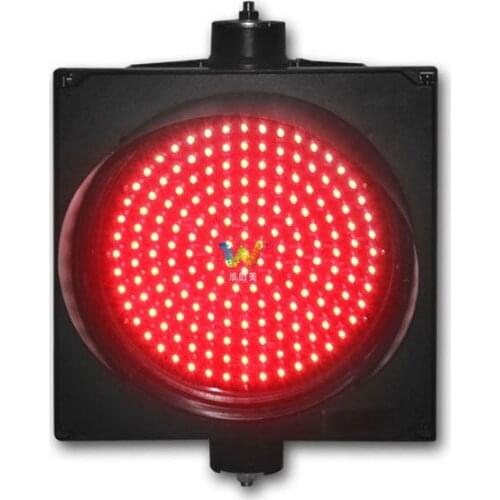 WDM 300mm Traffic Light One Aspect Red LED Flasher