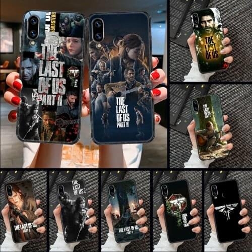 The Last of Us Part Game Phone case For Huawei Honor 6 7 8 9 10 10i 20 A C X Lite Pro Play black pretty cover trend hoesjes