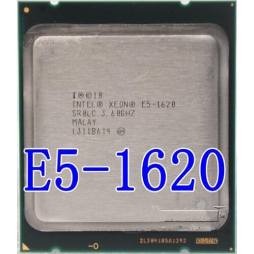 Intel Xeon E5 1620 e5 1620 3.6GHz 4 Core 10Mb Cache Socket 2011 CPU Processor SR0LC can work