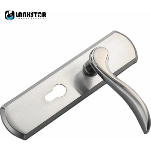 Direct Manufacturers Monochrome Zinc Alloy Handle Door Lock Modern Minimalist Interior Door-lock