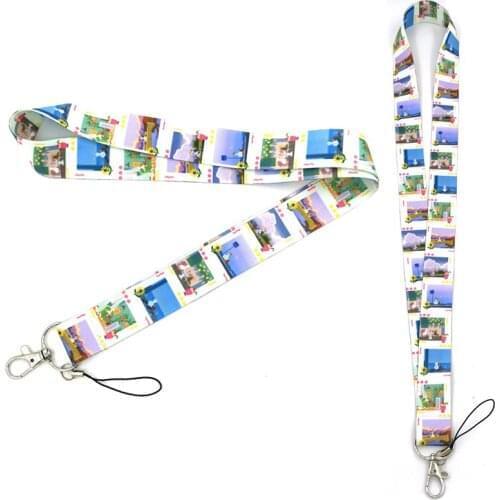 Gooses funny views Lanyard Keys Phone Holder Funny Neck Strap With Keyring ID Card DIY Animal webbings ribbons Hang Rope gifts
